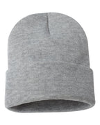 Sportsman Solid 12" Knit Beanie - SP12