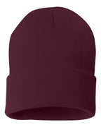 Sportsman Solid 12" Knit Beanie - SP12