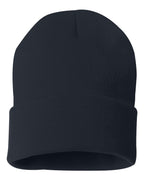 Sportsman Solid 12" Knit Beanie - SP12