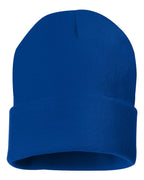 Sportsman Solid 12" Knit Beanie - SP12