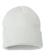 Sportsman Solid 12" Knit Beanie - SP12
