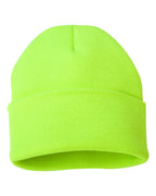 Sportsman Solid 12" Knit Beanie - SP12