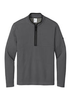Nike Textured 1/2-Zip Cover-Up - Dark Grey
