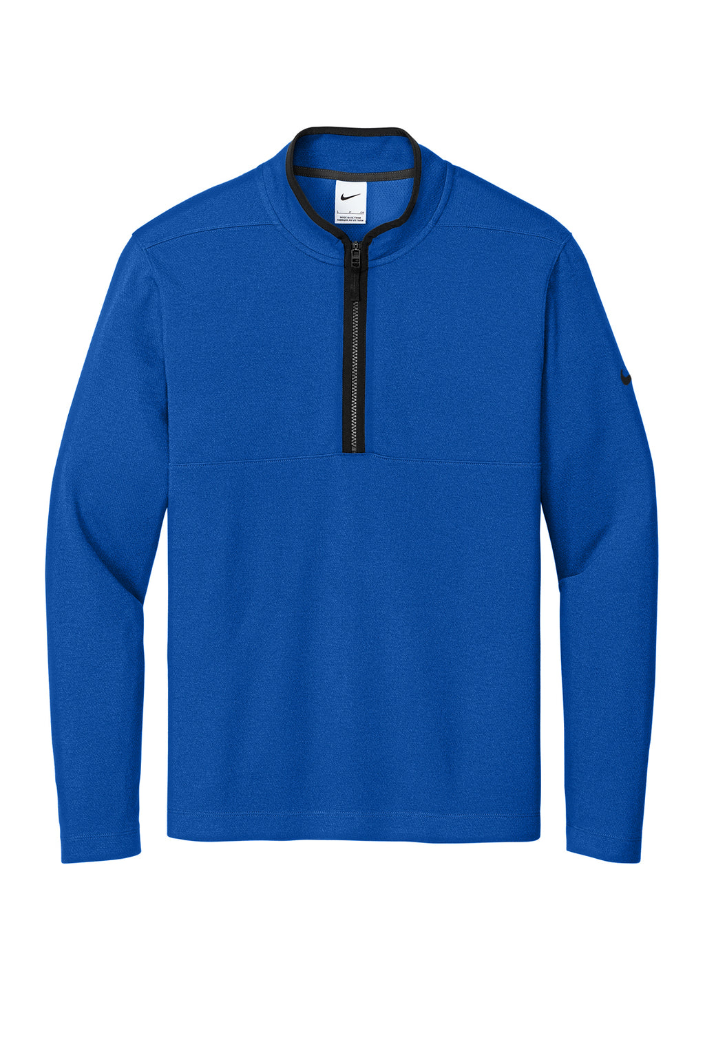 Nike Textured 1/2-Zip Cover-Up - Gym Blue