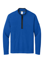 Nike Textured 1/2-Zip Cover-Up - Gym Blue