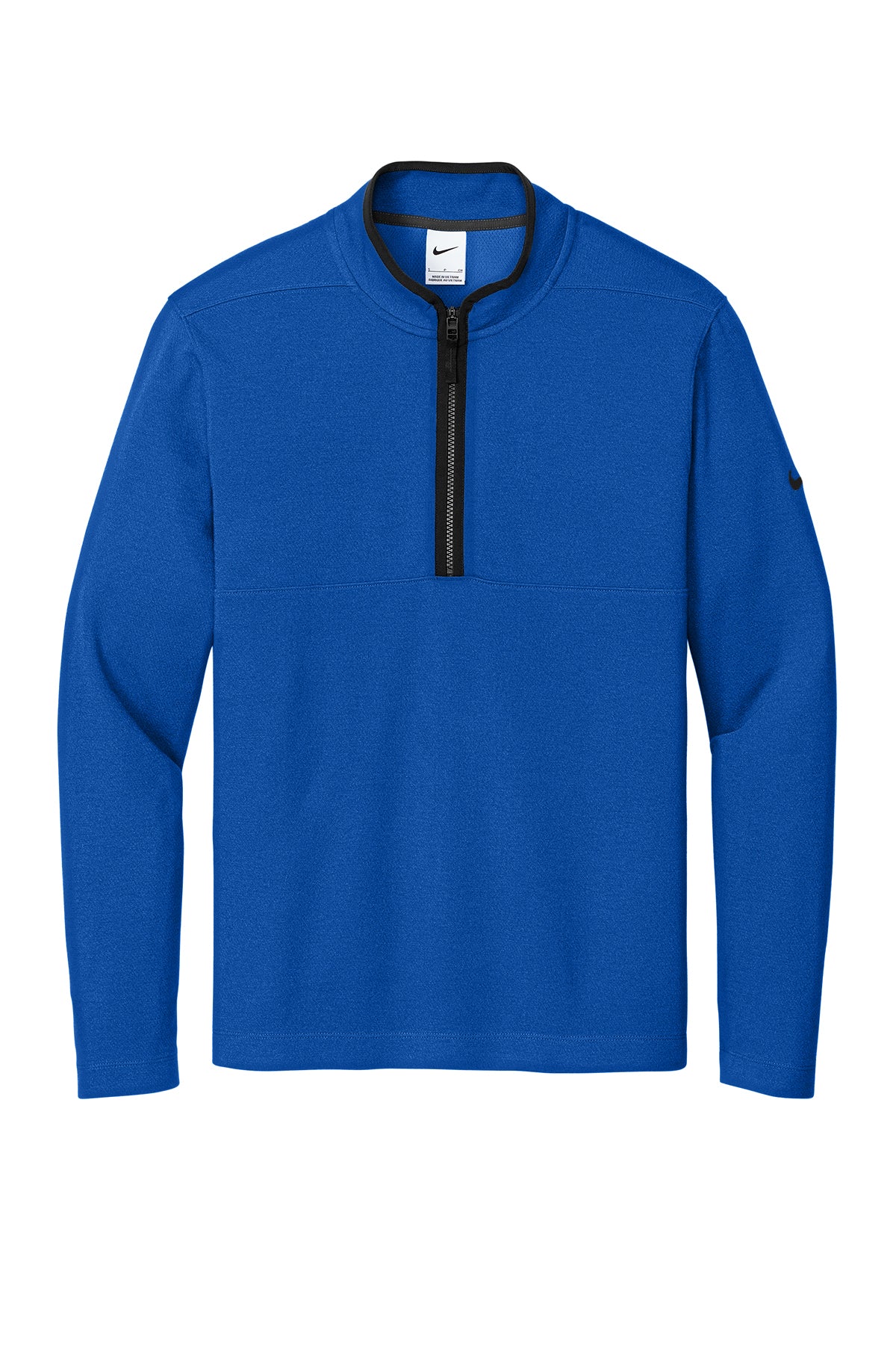 Nike Textured 1/2-Zip Cover-Up - Gym Blue