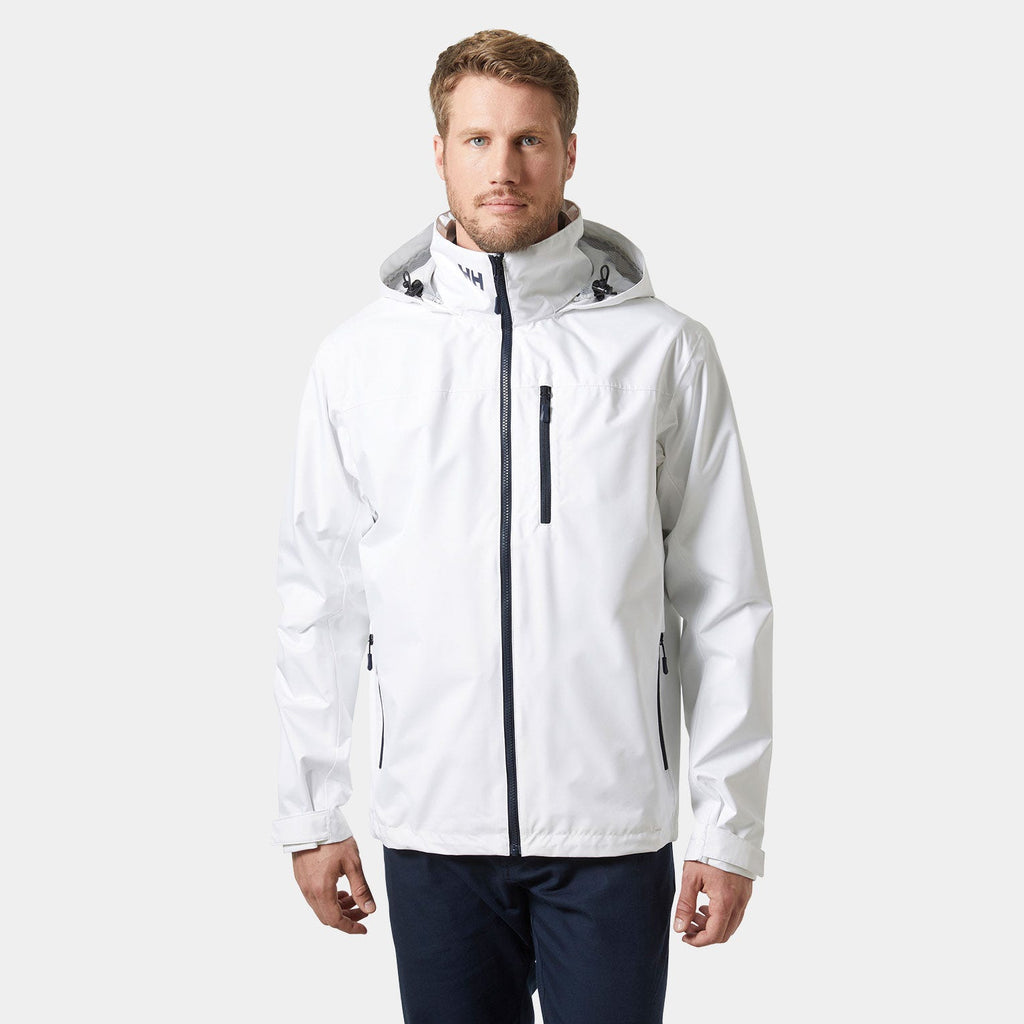Helly Hansen Men's Crew 2.0 Hooded Jacket - White