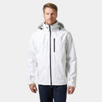 Helly Hansen Men's Crew 2.0 Hooded Jacket - White