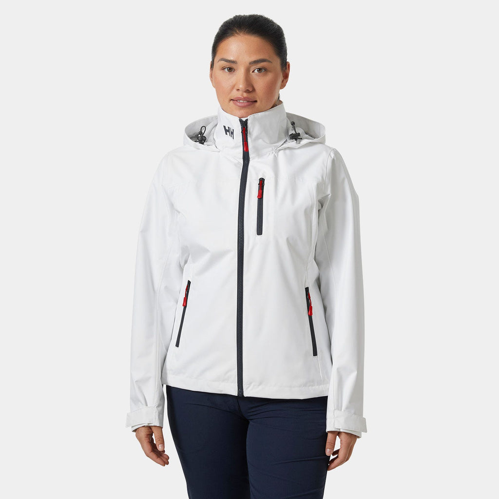 Helly Hansen Women's Crew 2.0 Hooded Jacket - White