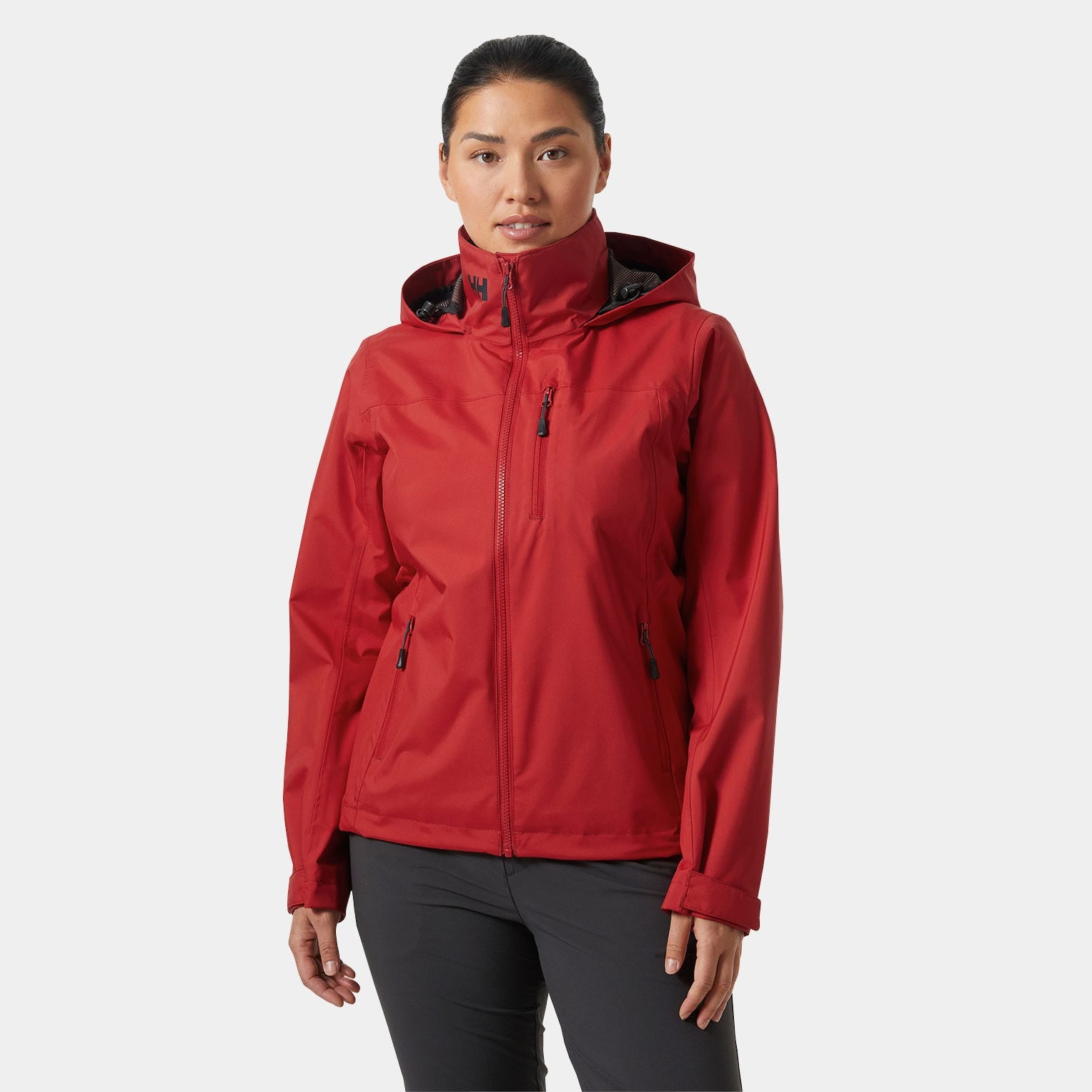 Helly Hansen Women's Crew 2.0 Hooded Jacket - Red