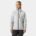 Helly Hansen Women's Crew 2.0 Hooded Jacket - Gray Fog
