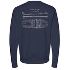 Chris-Craft® Riviera Men's Crewneck Sweatshirt