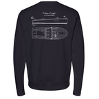 Chris-Craft® Riviera Men's Crewneck Sweatshirt