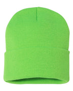 Sportsman Solid 12" Knit Beanie - SP12