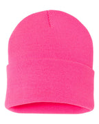Sportsman Solid 12" Knit Beanie - SP12