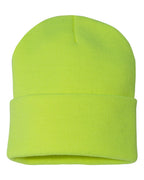 Sportsman Solid 12" Knit Beanie - SP12