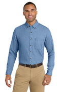 Port & Co™ Long Sleeve Value Denim Shirt