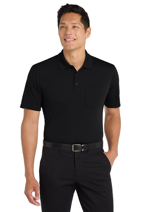 Port Authority® Dry Zone® UV Micro-Mesh Pocket Polo