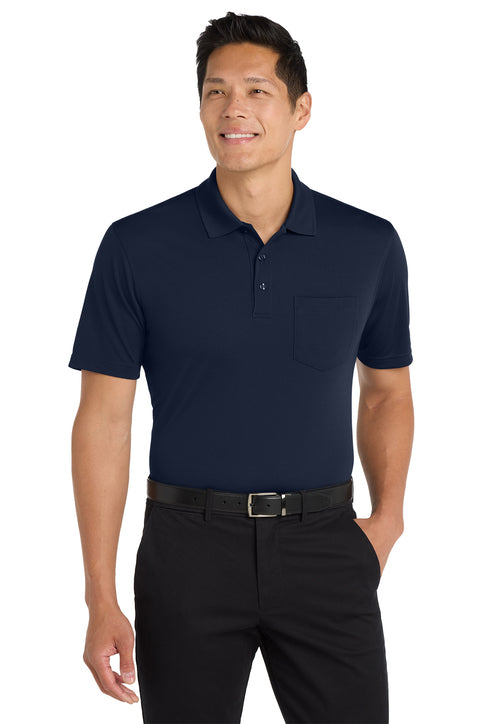 Port Authority® Dry Zone® UV Micro-Mesh Pocket Polo