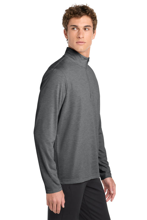 Elkhorn 80th Anniversary Sport-Tek® PosiCharge® Tri-Blend Wicking 1/4-Zip Pull Over for Member Deck Out