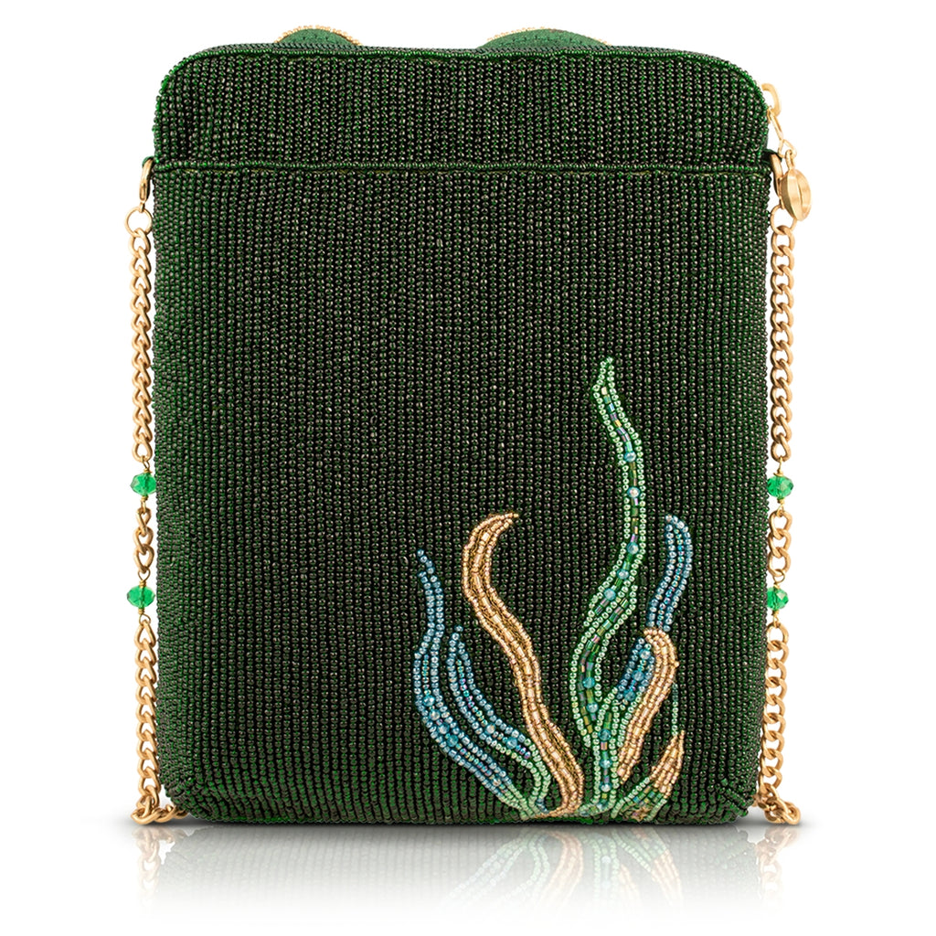 Tide Traveler Beaded and Embellished Turtle Mini Crossbody