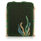 Tide Traveler Beaded and Embellished Turtle Mini Crossbody