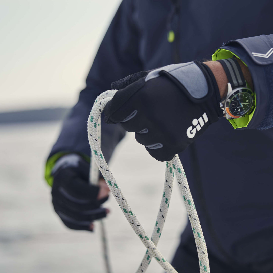 CUSTOM Gill Marine Deckhand Short-Finger Sailing Gloves