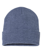 Sportsman Solid 12" Knit Beanie - SP12