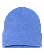 Sportsman Solid 12" Knit Beanie - SP12