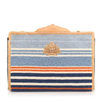 Mary Frances Set Sail Beaded Nautical Crossbody Handbag