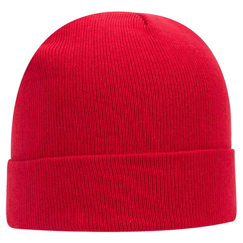 OTTO CAP 12" Classic Knit Beanie w/ Cuff - Black