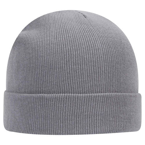 OTTO CAP 12" Knit Beanie w/ Cuff - Gray