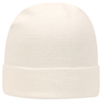 OTTO CAP 12" Knit Beanie w/ Cuff - White