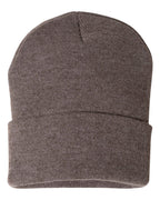 Sportsman Solid 12" Knit Beanie - SP12