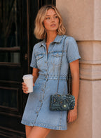 Azure Crossbody/Shoulder Handbag