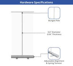 Economy Roll Up Retractable Banner