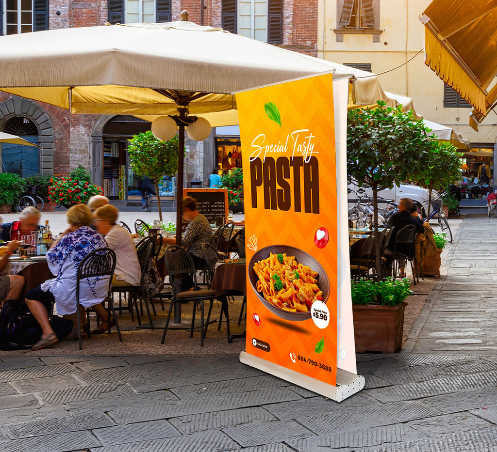 Double Sided Retractable Banner