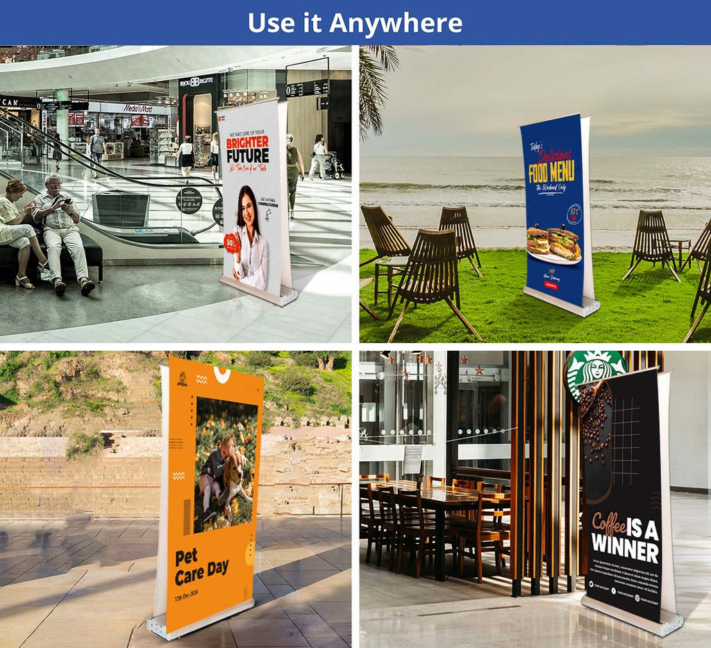 Double Sided Retractable Banner