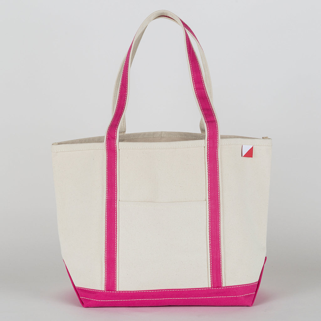 Shore Bags Classic Tote Medium Private Label Customizable - Pink