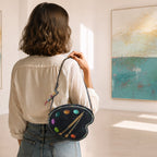 Brushstrokes Crossbody Handbag