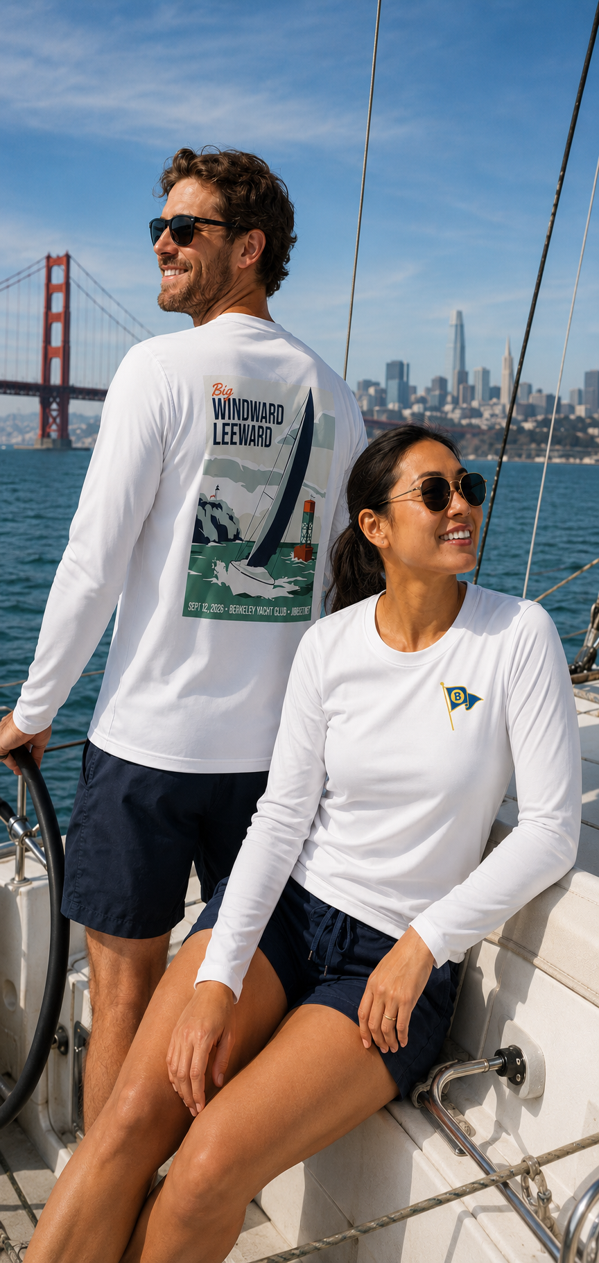 BYC Windward Leeward Regatta Shirts