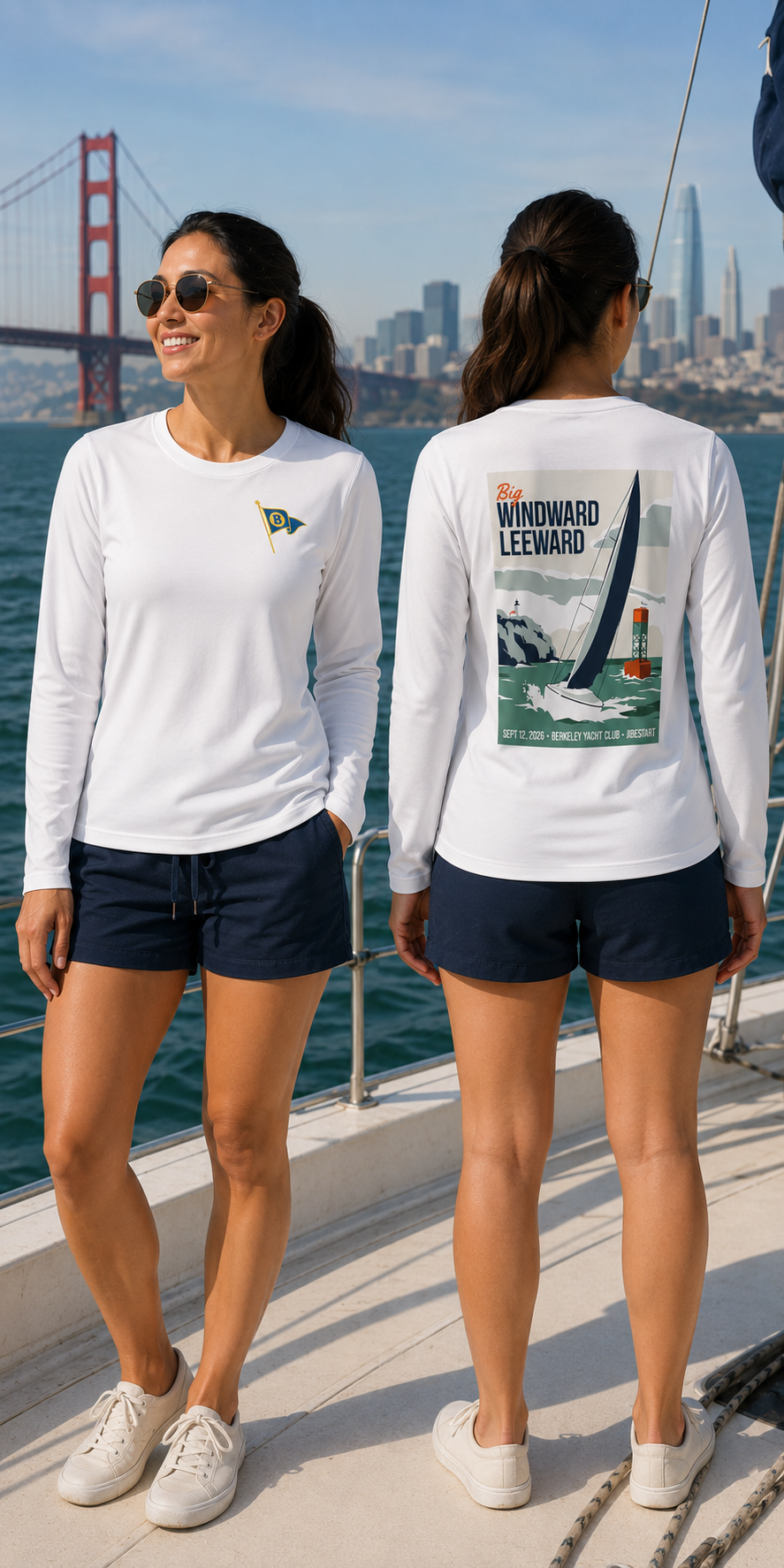 BYC Windward Leeward Regatta Shirts