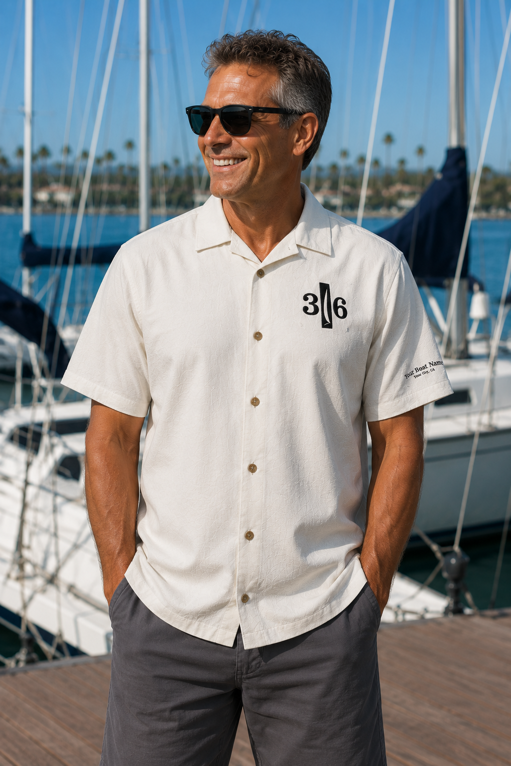 Islander 36 Owner's Edition Tommy Bahama Silk Shirt