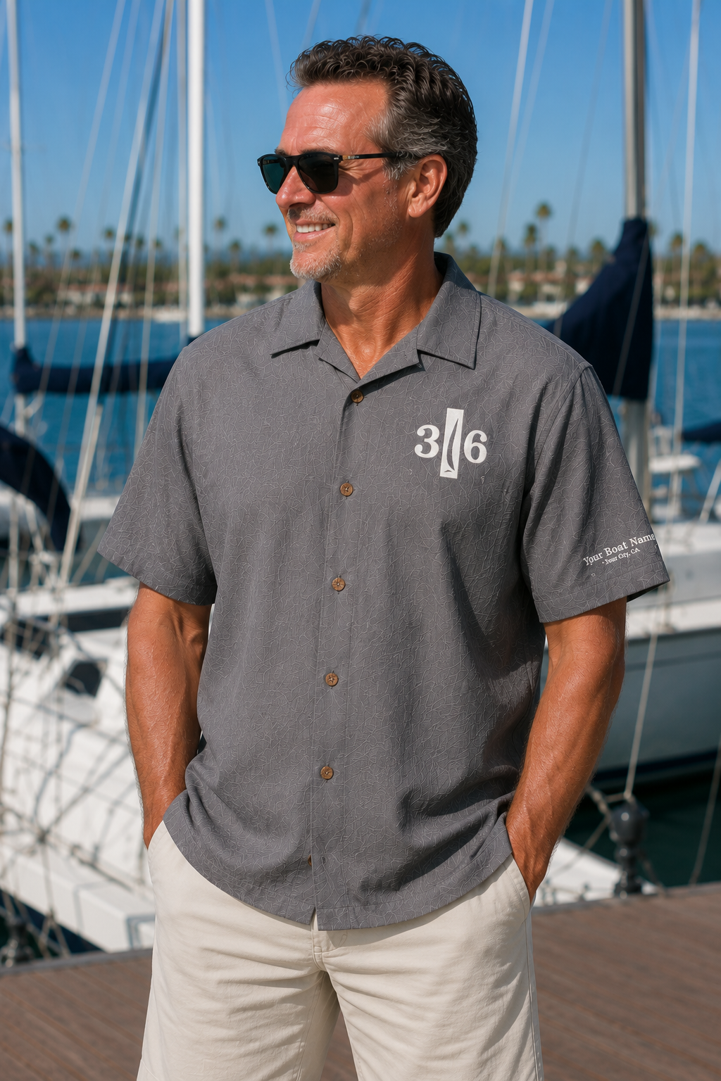 Islander 36 Owner's Edition Tommy Bahama Silk Shirt