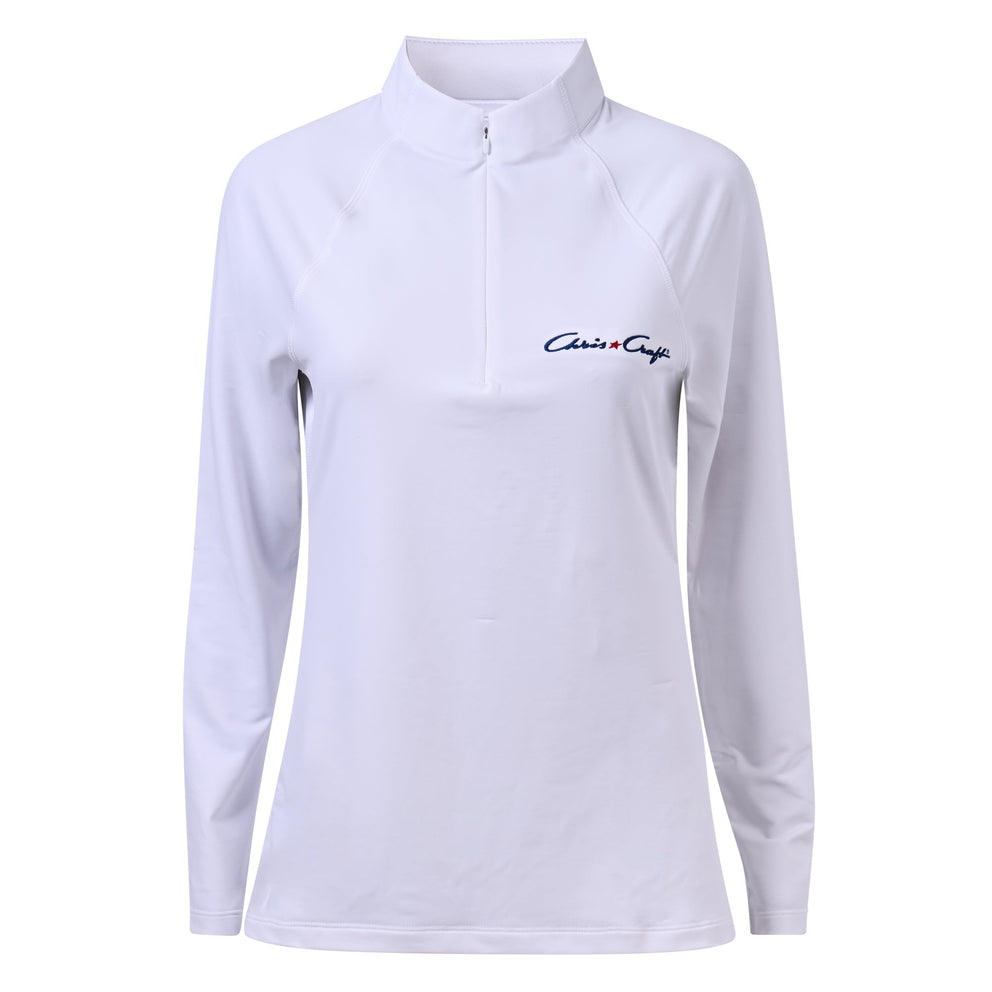 Chris-Craft® Ladies Raglan Perth Quarter Zip