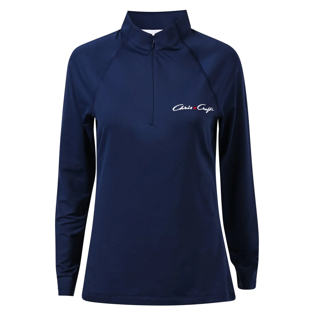 Chris-Craft® Ladies Raglan Perth Quarter Zip