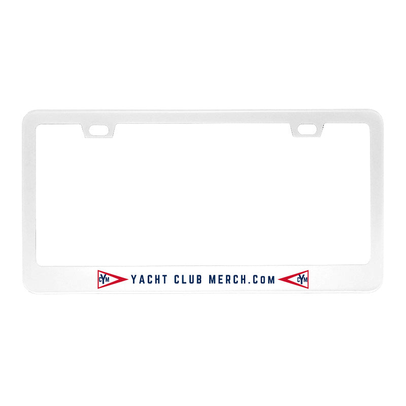 Custom Stainless Steel License Plate Frame
