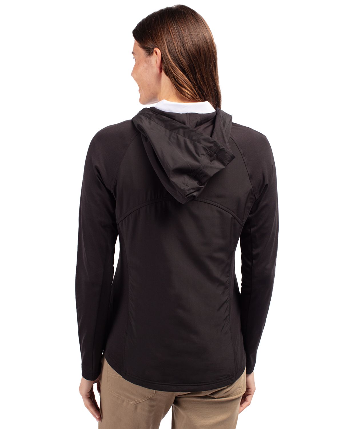 Cutter & Buck® Adapt Eco Knit Hybrid Recycled Womens Full Zip Jacket