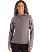 Cutter & Buck® Adapt Eco Knit Hybrid Recycled Womens Full Zip Jacket