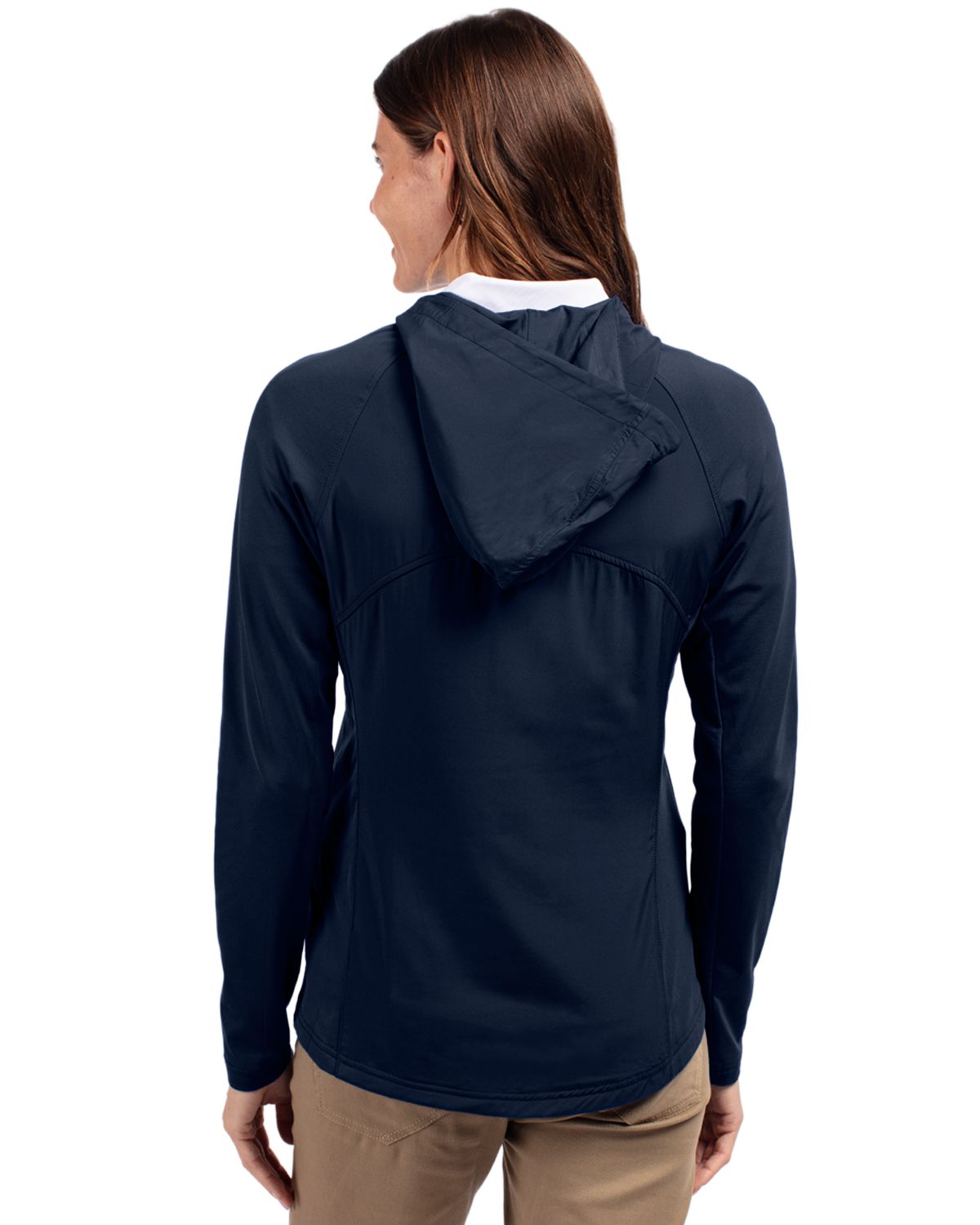 Cutter & Buck® Adapt Eco Knit Hybrid Recycled Womens Full Zip Jacket